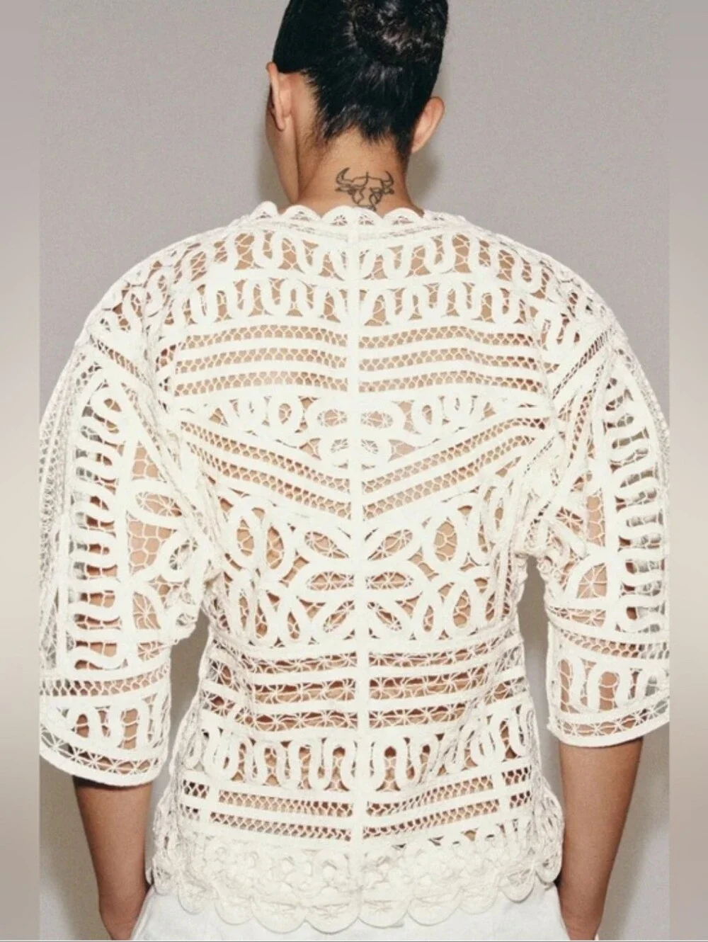 ZARA CROCHET TOP NWT Size M